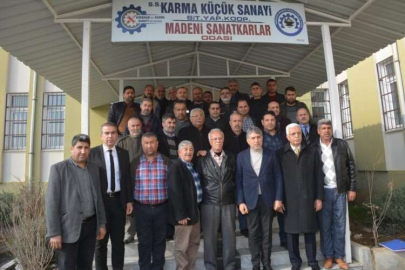 Başkan Yavuz Sanayi Esnafları İle Rutin Toplantılarına Devam Ediyor