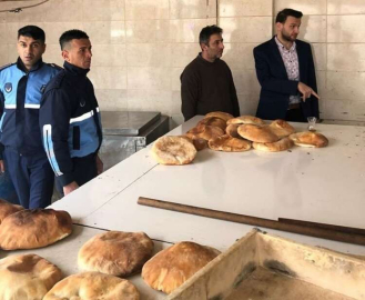 Kırıkhan’da Ekmek Fabrikalarına denetim 