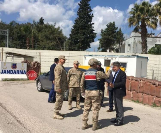 Karamehmetoğlu Ve Yavuz Kontrol Noktalarını Ziyaret Etti