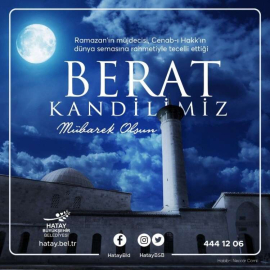 Başkan Savaş’ın Berat Kandili Mesajı