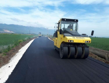 İl genelinde beton asfalt çalışmaları devam ediyor