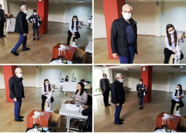 Başkan Tosyalı; Ücretsiz Maske Dağıtımlarımız Devam Ediyor