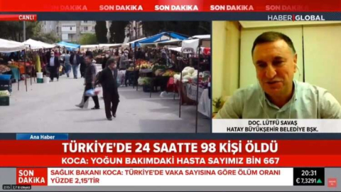 Başkan Savaş  Koronavirüs Salgınına Dair Gündemi Değerlendirdi 