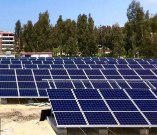 HATSU, Elektrik Enerjisi Üreteceği Tesisin Panellerini Yerleştiriyor