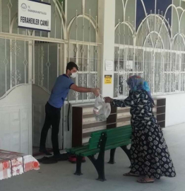 Ferah Evler Camii İhtiyaç Sahibi Ailelerimizin Yüzünü Güldürdü