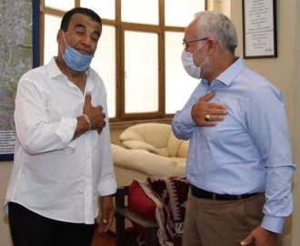 Başkan Fatih Tosyalı, Konuklarını Makamında Ağırladı