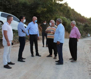 Başkan Vekili Dokuzoğlu Asfalt Çalışmalarını Yerinde İnceledi