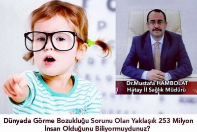 İl Sağlık Müdürü Hambolat: Dünyayı Daha Güzel Görmek Elimizde…
