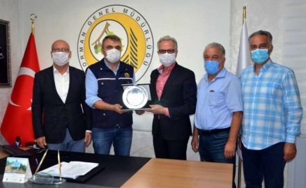 İTSO’dan Orman İşletme Müdürlüğü’ne Teşekkür Ziyareti