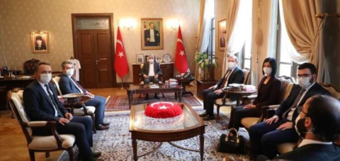 Vali Doğan’a Nezaket Ziyareti