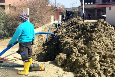 Arsuz’da İçme Suyu Yenileme Çalışmaları Sürüyor
