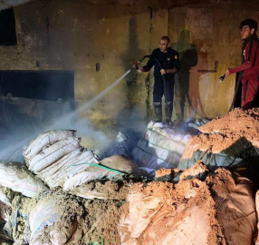 Çırçır Fabrikasında Çıkan Yangın Söndürüldü