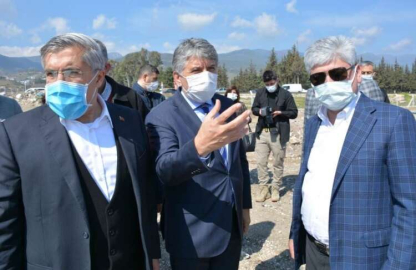 Milletvekili Yayman, Vali Doğan ve Başkan Yavuz Kırıkhan’da İncelemelerde Bulundu