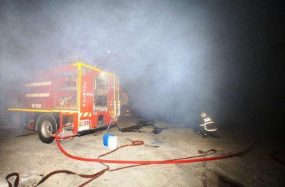 Hassa’daki Yangın Kısa Sürede Söndürüldü