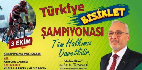 Türkiye Bisiklet Şampiyonası İskenderun’da Yapılacak