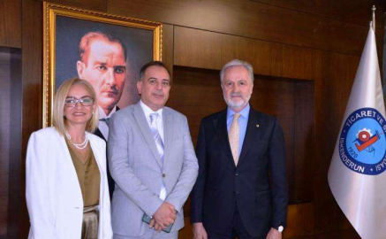 Hatay Baro Başkanından İTSO’ya Ziyaret