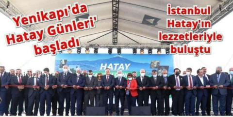 İstanbul Yenikapı'da 'Hatay Günleri' başladı