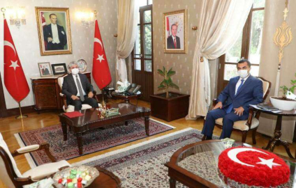 Vali Doğan’a, Nezaket Ziyareti