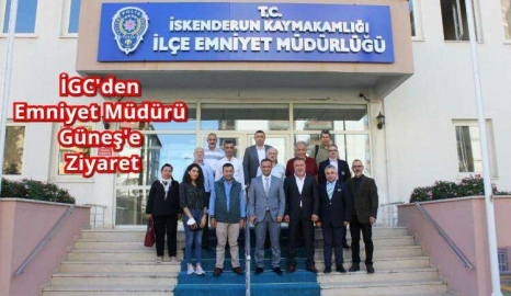 İGC'den Emniyet Müdürü Güneş'e Ziyaret