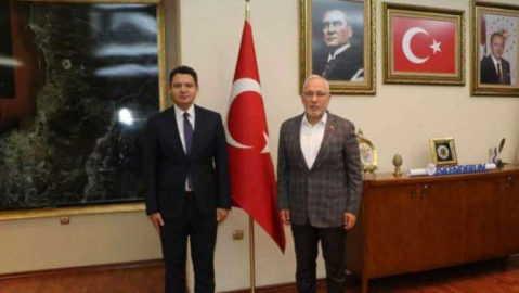 Arsuz Kaymakamı Gökpınar’dan  Başkan Tosyalı’ya Ziyaret