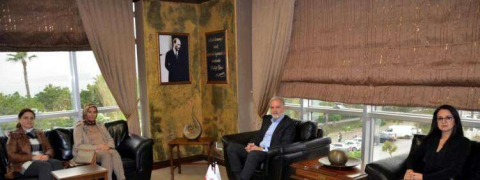 KADEM İl Temsilcisi Selma Tunç İTSO’yu Ziyaret Etti