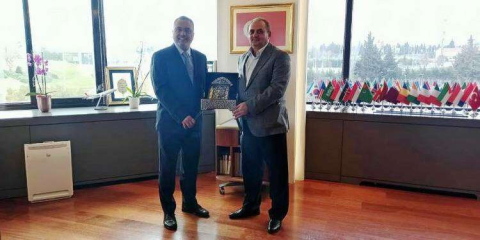 Genel Başkan Değirmenci’den THY Yönetim Kurulu Başkanı Bolat’a Ziyaret