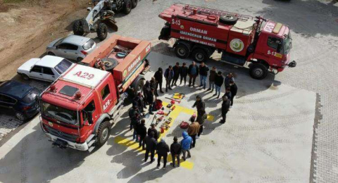 İskenderun’da Gönüllü Ateş Savaşçısı Eğitimleri Başladı