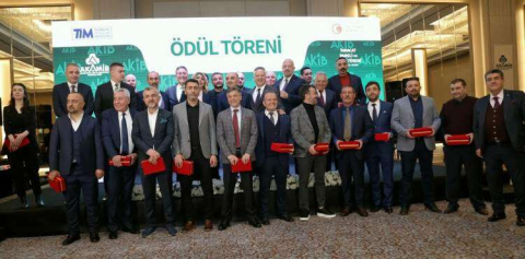 AKAMİB Üyesi 24 ihracatçı firma Kayseri’de ödüllerini aldı