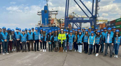 İSTE Mimarlık Fakültesi ve İTSO Yönetimi LİMAKPORT’u Gezdi