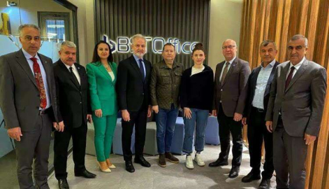 İTSO Yönetiminden İş İnsanı Mustafa Baştuğ’a Ziyaret