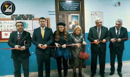 Yükseliş Koleji’nden Konacık Ortaokuluna  “Necla Üysen Kütüphanesi”