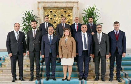 Milletvekili Şanverdi Irak Ankara Büyükelçiliği Maslahatgüzarı TBMM'de Ağırladı