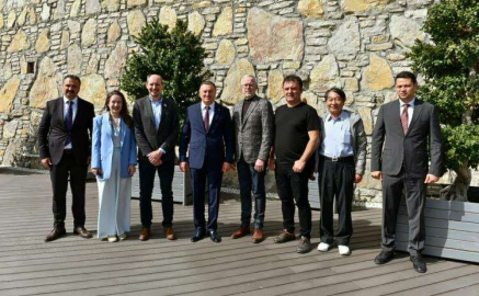 AIPH Heyeti Başkan Savaş’ı Ziyaret Etti