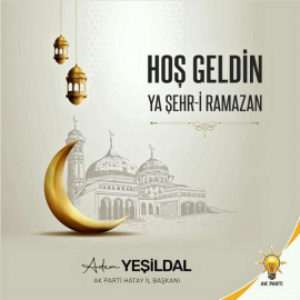 "Yeşildal: Ramazan hayır ve bereket ayıdır"  