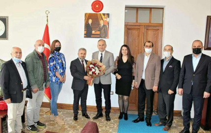 İSTUDER'den Kaymakam Yönden'e Ziyaret 