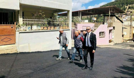 Belen’de asfalt seferberliği başladı