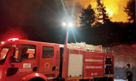 Hatay’da Orman Yangını