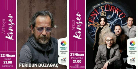 EXPO Alanlarında İki Dev Konser