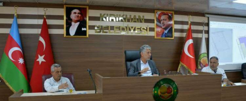 Kırıkhan Belediye Meclisi Eylül Ayı Olağan Toplantısını Yaptı