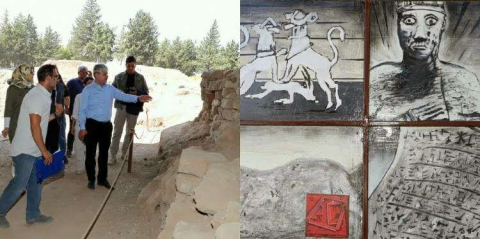 Vali Doğan, Tel Aççana Höyüğündeki Kazı Çalışmalarını Yerinde İnceledi