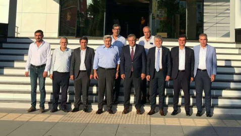 Milletvekili Yayman ve Başkan Yavuz Karayolları Bölge Müdürüne Teşekkür Ziyaretinde Bulundu