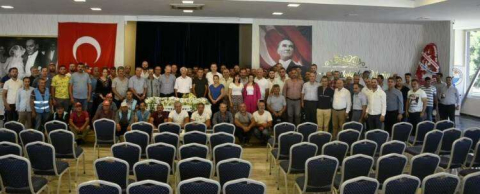 Arsuz’da Toplu Sözleşme Sevinci