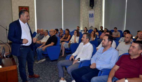 Yüksek İnşaat Mühendisi Av. Dr. Levent Mazılıgüney İTSO’da Seminer Verdi