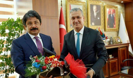 Kaymakam Demiryürek’den Başkan Gül’e İade-i Ziyaret