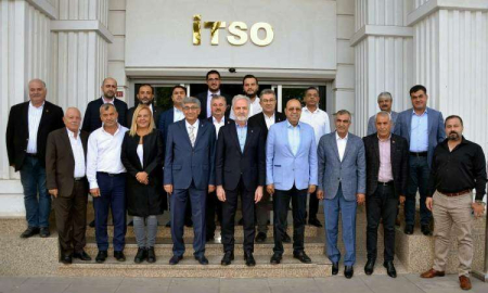 CHP Hatay İl Başkanı Parlar ve Yönetiminden İTSO’ya Ziyaret