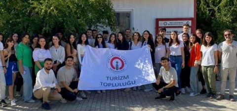  Turizm Rehberliği Öğrencileri Aççana Höyükteydi