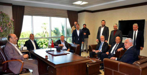 Başkan Savaş ve Milletvekili Tokdemir İTSO Meclis Başkanı Altun’u Ziyaret Etti