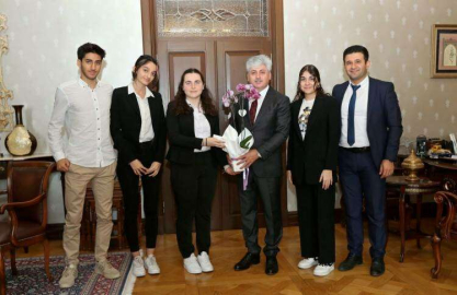  Bahçeşehir Koleji'nden Vali Doğan'a ziyaret