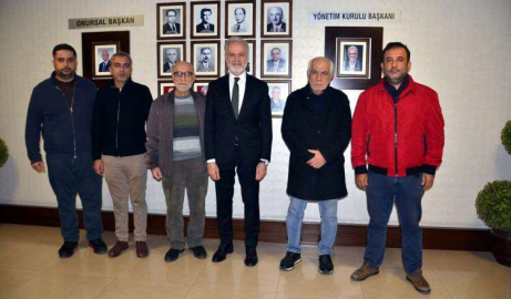 S.S. İskenderun Balıkçılar Kooperatifi’nden İTSO’ya Ziyaret