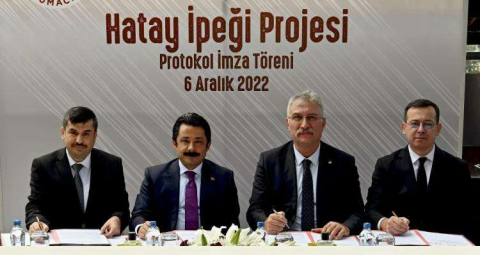 İsdemir Hatay İpeği’ne sahip çıkıyor